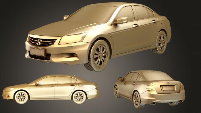 نموذج ثلاثي الأبعاد لآلة CNC السيارات والنقل هوندا اكورد 2011